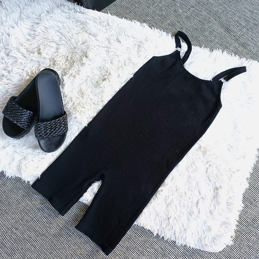 Women's Ribbed Romper